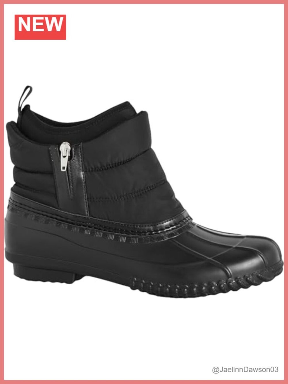 Wide Fit Faux Leather Quilted Ankle Bootie with Zip and Lace-Up